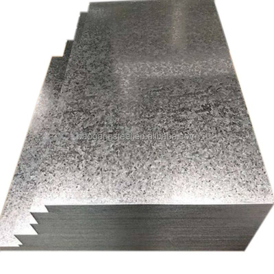 DX51d SGCC Hot Dipped Galvanized Steel Sheet 0.12mm 0.27mm Cold Rolled