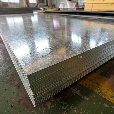 0.34mm SGCC Hot Dip Galvanized Steel Plate Hot Rolled
