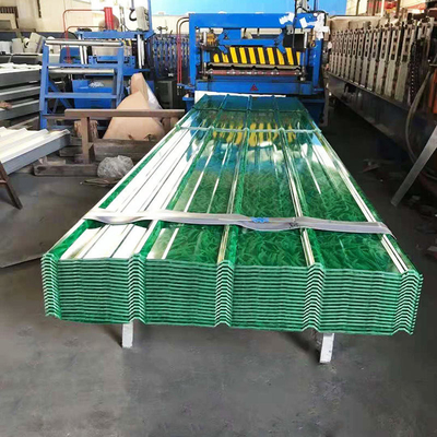 DX51D DX52D Galvanized Zinc Aluminum Corrugated Steel Roofing Sheet 0.12 - 4mm