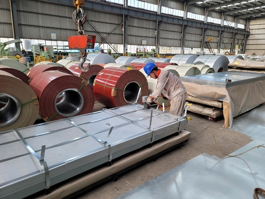 Anti Fingerprint Galvannealed Steel Coil 0.15-2.0mm Thickness