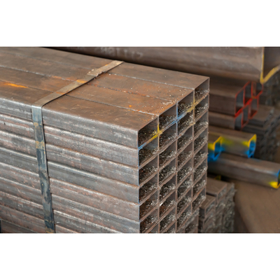 Rectangle Carbon Steel Pipes 0.8 - 50mm For Industrial Use