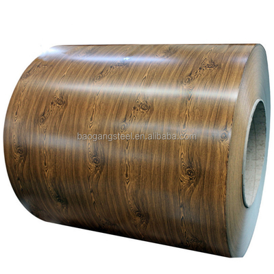 508mm / 610mm Inner Diameter Colored Steel Coil With Color Coating Material