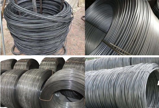 Cold Drawn Steel Wire Rod  0.15 - 16.00mm Diameter GB4357 DIN17223