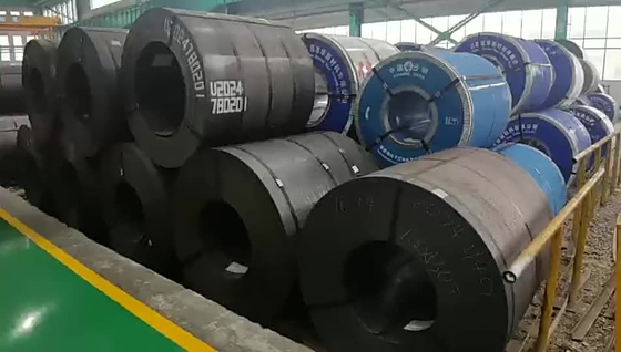 AMS Standard Galvanized Steel Coil HRC Ss400 Q235 St37 Width 600-1500mm