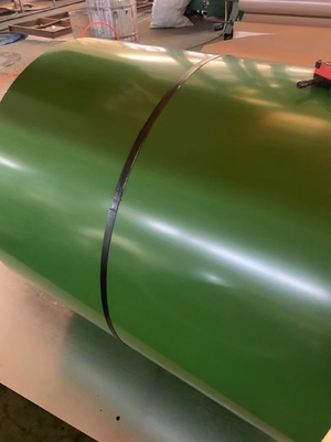 Decoiling PPGI Color Coated Galvanized Steel Coil Cold Rolled Anticorrosive