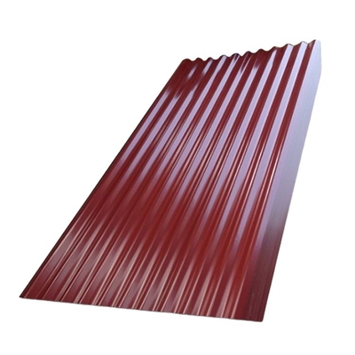 Decoiling Prepainted Corrugated Steel Sheets