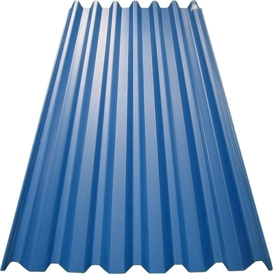 Decoiling Corrugated Galvanized Colour Coated Roofing Sheet Anticorrosion