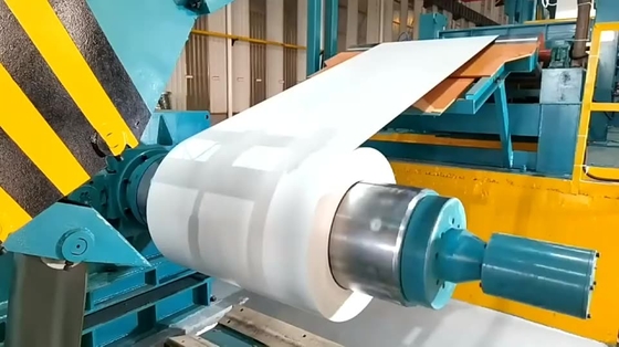 Non Oiled Colour Coated Coil , Antiwear Prepainted Galvanized Steel Coil