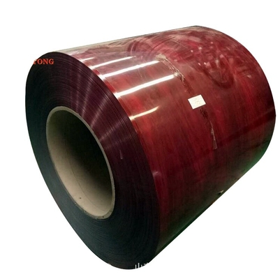 Non Oiled Colour Coated Coil , Antiwear Prepainted Galvanized Steel Coil
